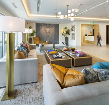 Picturesque lobby area